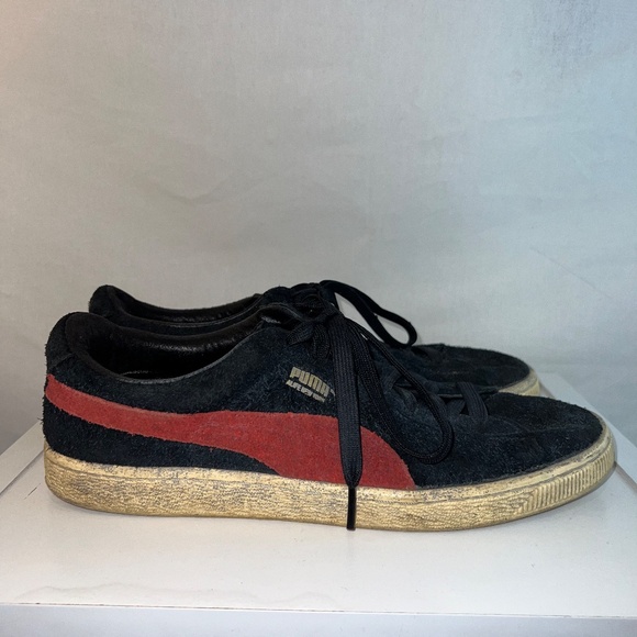PUMA x ALIFE - Black/Amazon - Suede Classic - Low Top Sneaker - Distressed Suede - Picture 6 of 11